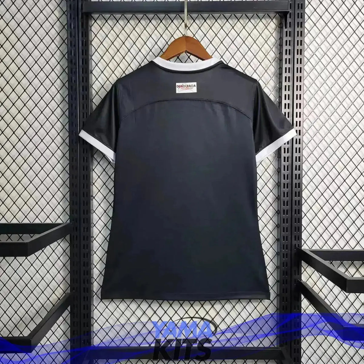 Maillot Femme Corinthians Extérieur "Noir" 2023/2024 YamaKits Foot