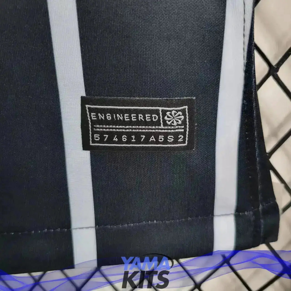 Maillot Femme Corinthians Extérieur "Noir" 2023/2024 YamaKits Foot