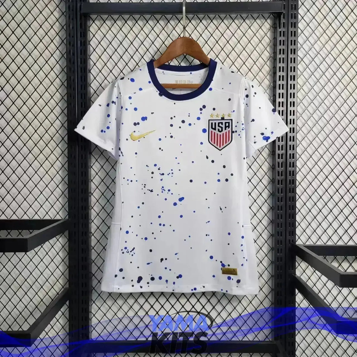 Maillot Femme Etats Unis / USA Domicile 2023/2024 YamaKits Foot