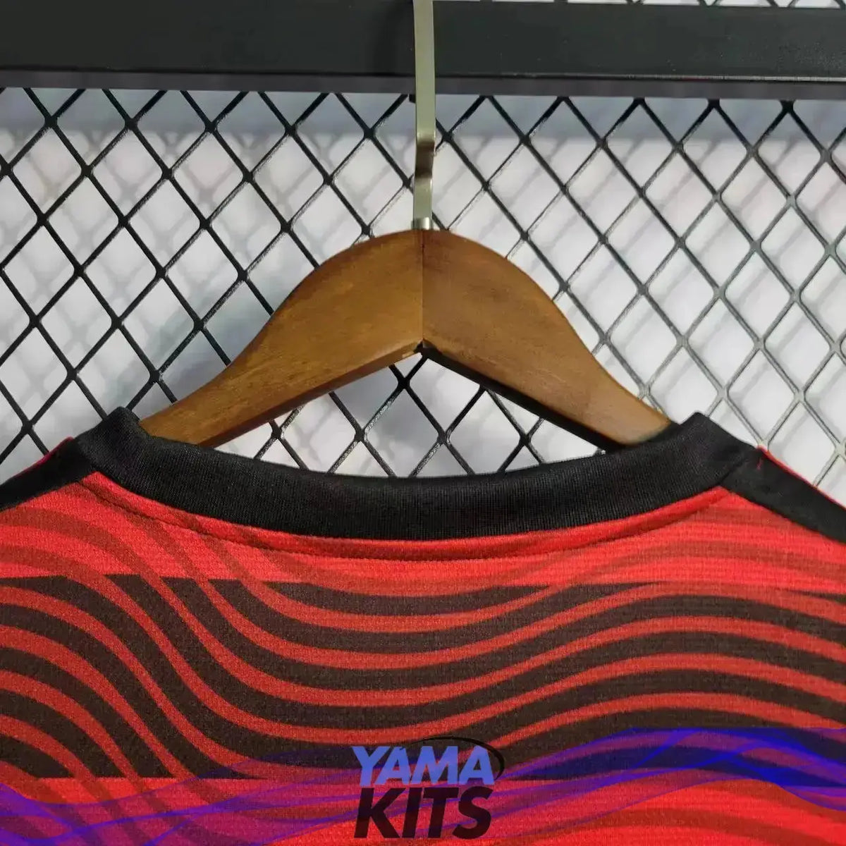 Maillot Femme Flamengo Domicile "Rouge,Noir" 2022/2023 YamaKits Foot