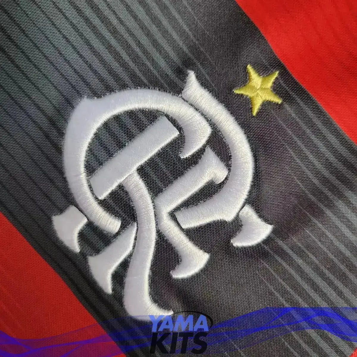 Maillot Femme Flamengo Domicile "Rouge,Noir" 2023/2024 YamaKits Foot