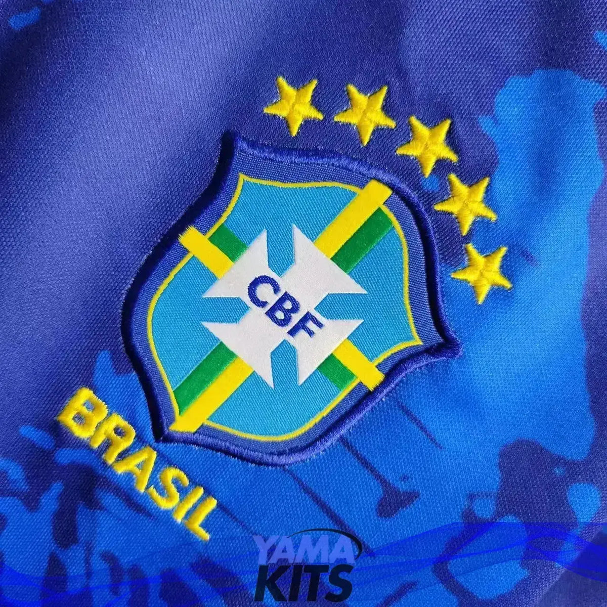 Maillot Femme du Brésil/Brazil concept "bleu" 2024 YamaKits Foot