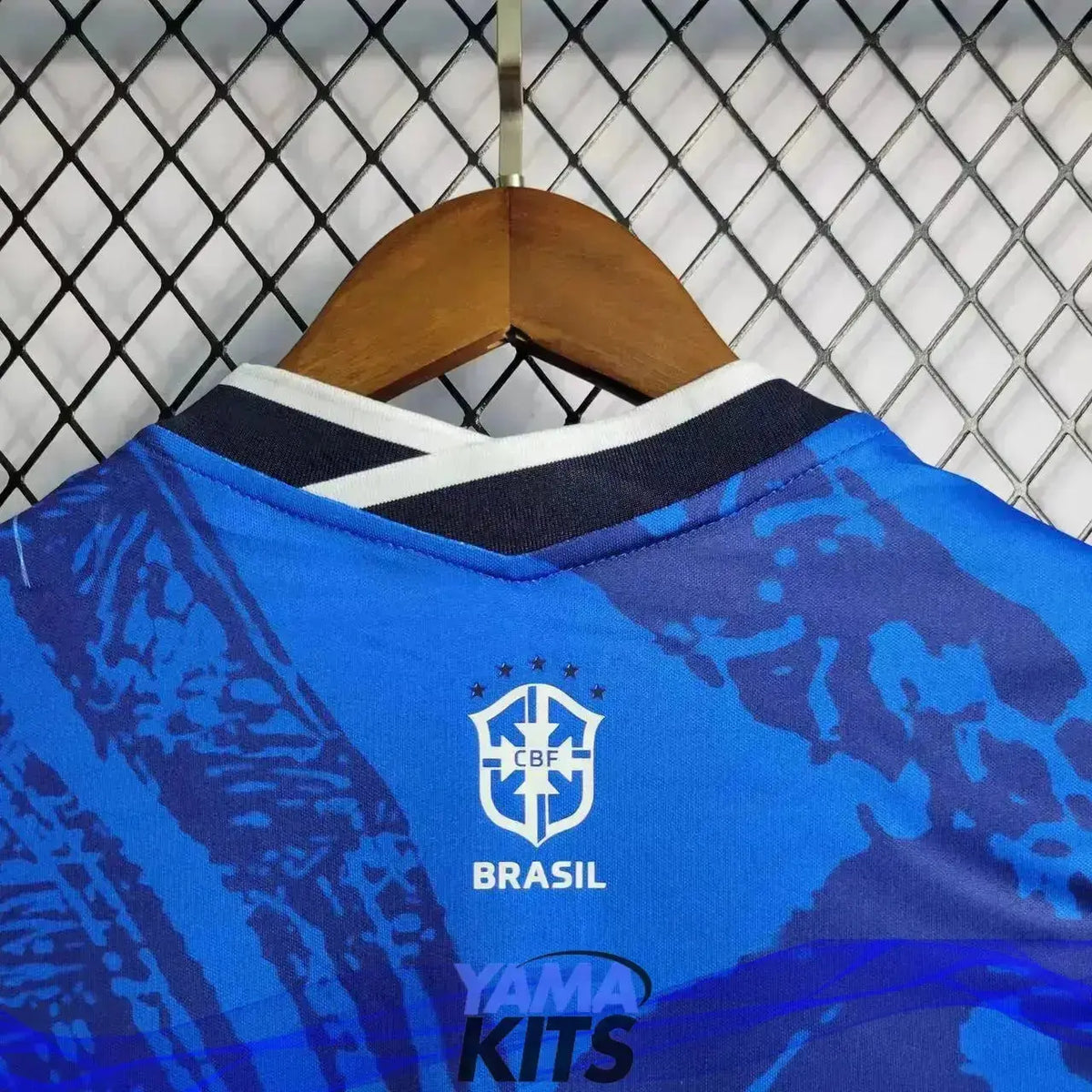 Maillot Femme du Brésil/Brazil concept "bleu" 2024 YamaKits Foot