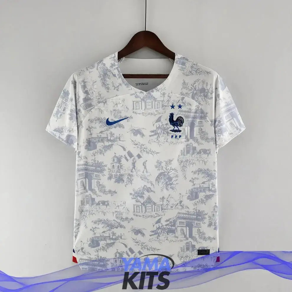 Maillot France extérieur Coupe du Monde 2022 YamaKits Foot