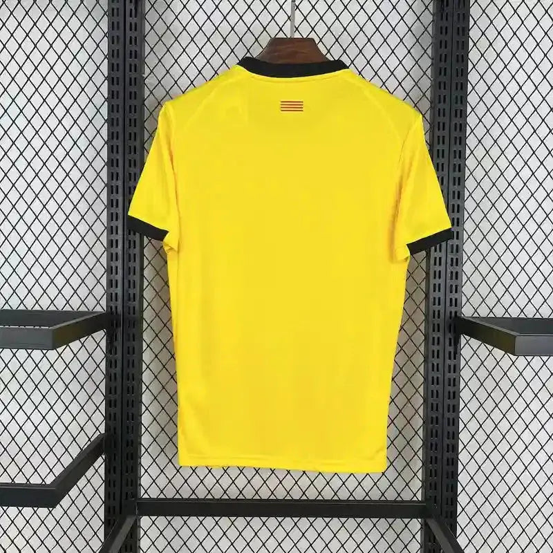 Maillot Gérone extérieur "jaune" 2025/2026 YamaKits Foot