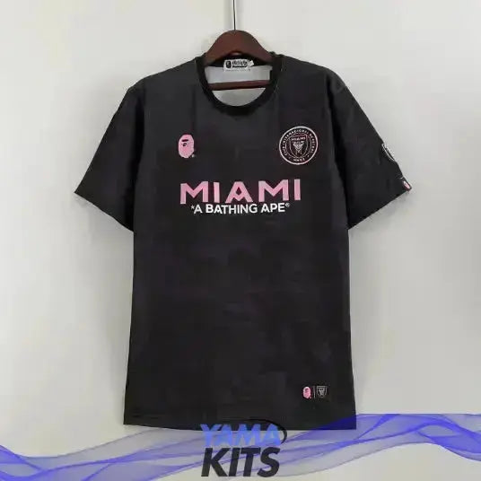 Maillot Inter Miami CF x Bape Noir 2023/2024 YamaKits Foot