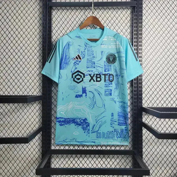 Maillot Inter Miami entrainement "Bleu" 2023/2024 YamaKits Foot