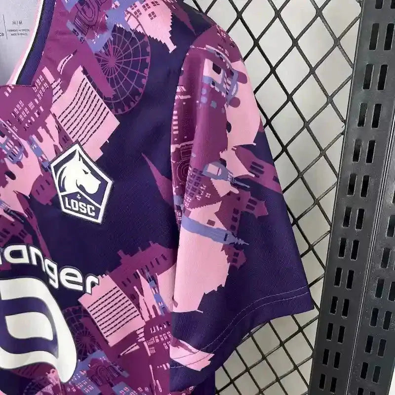Maillot Lille OSC extérieur 2025/2026 YamaKits Foot