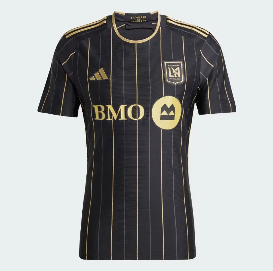 Maillot Los Angeles Domicile "Noir,or" 2024/2025 YamaKits Foot
