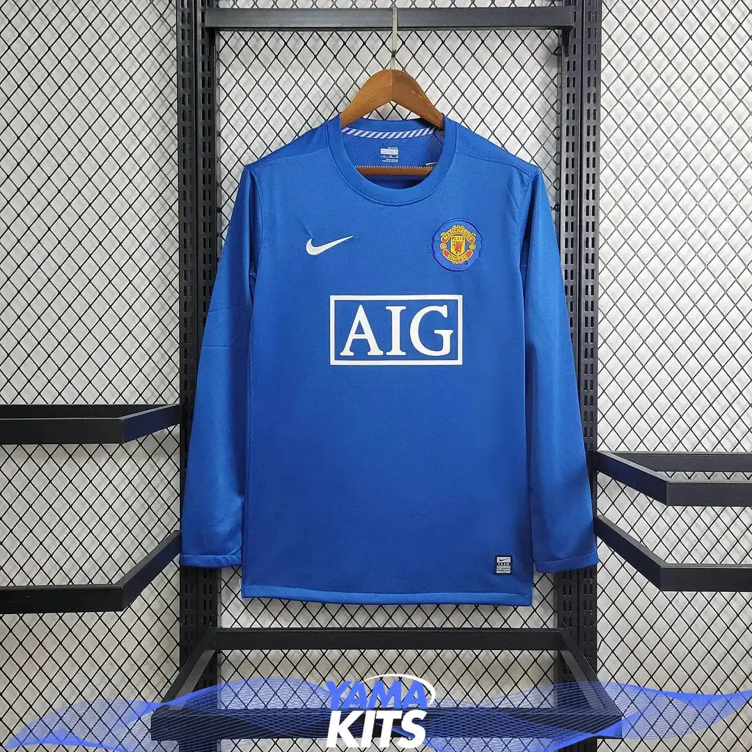 Maillot Manchester United Extérieur Manches Longues 2008/2009 Classic Shirtss