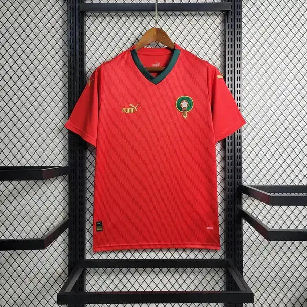 Maillot Maroc domicile "Rouge" 2022/2023 YamaKits Foot
