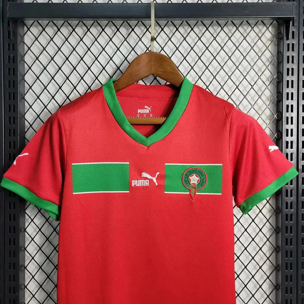 Maillot Maroc enfant Domicile 2022/2023 YamaKits Foot