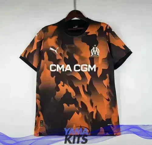Maillot Marseille Third « Orange » 2023/2024 YamaKits Foot