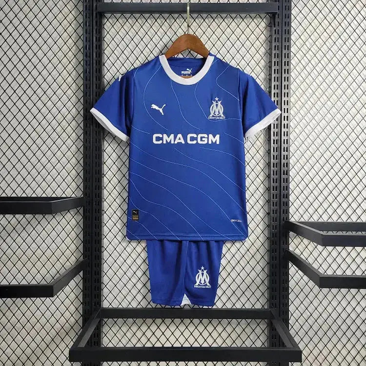 Maillot Marseille enfant Extérieur 2023/2024 YamaKits Foot