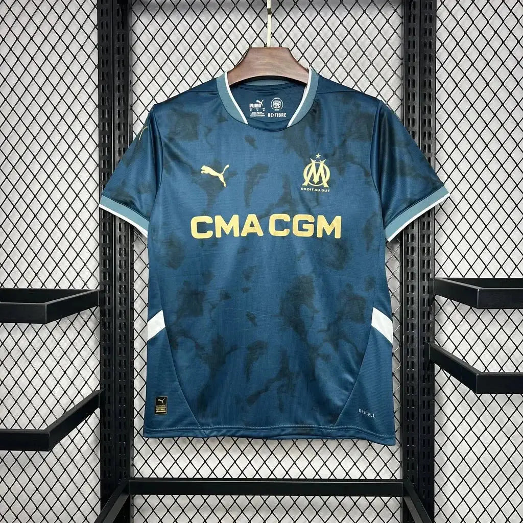 Maillot Marseille extérieur "Bleu" 2024/2025 YamaKits Foot