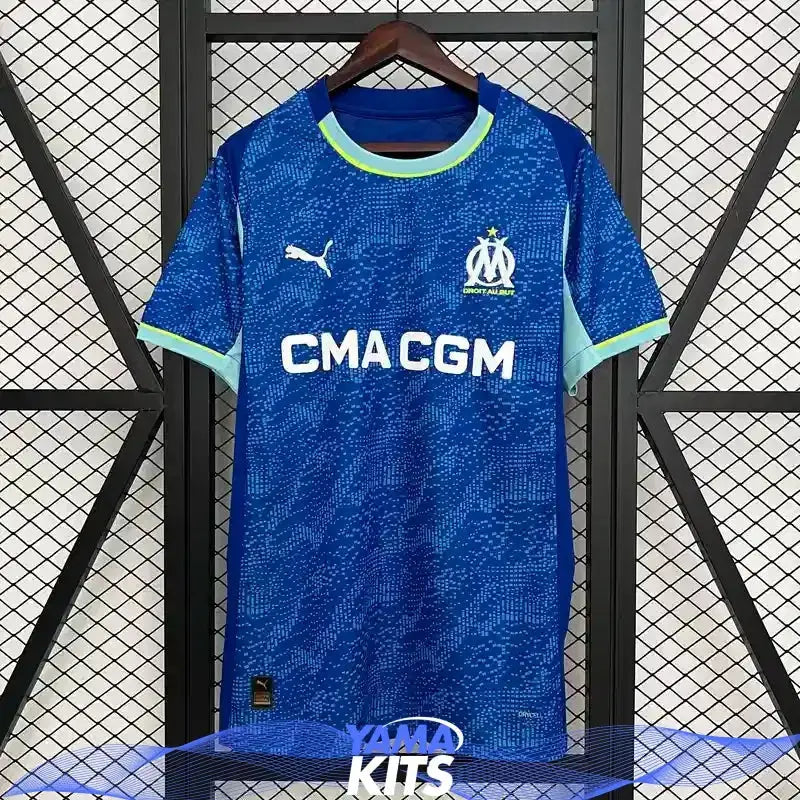 Maillot Marseille extérieur "Bleu" 2025/2026 YamaKits Foot