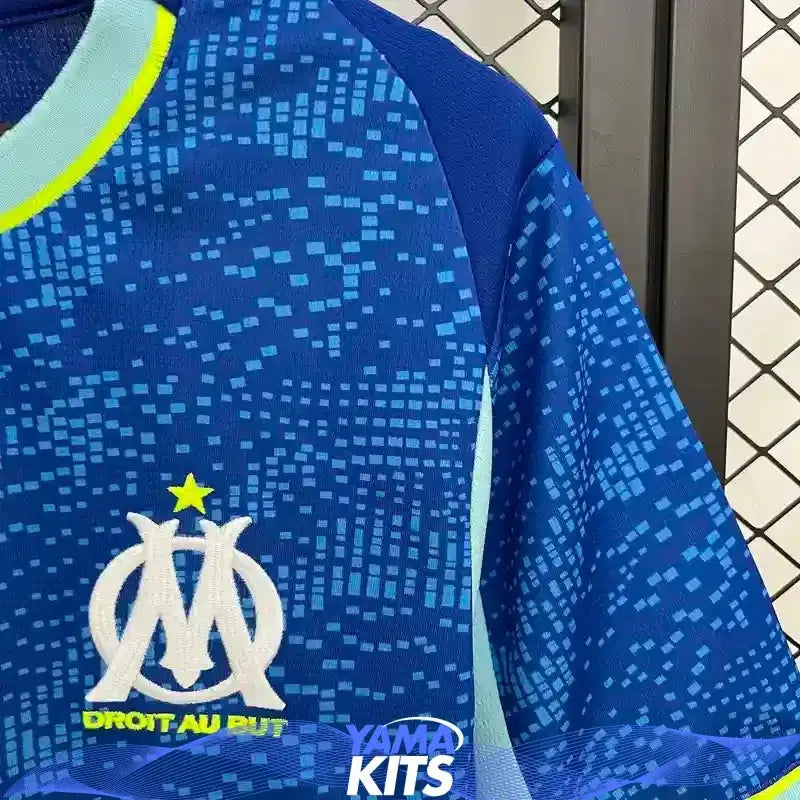 Maillot Marseille extérieur "Bleu" 2025/2026 YamaKits Foot