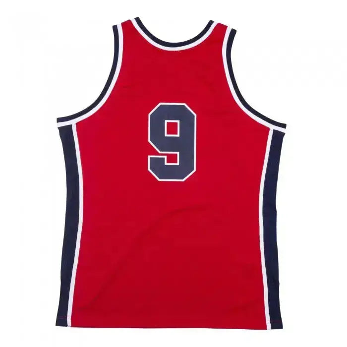 Maillot Michael Jordan Team USA 1984 Bleu - Mitchell & Ness - Édition Alternate YamaBasketball