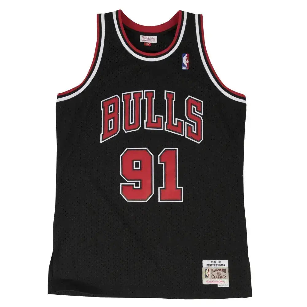 Maillot NBA Dennis Rodman Chicago Bulls 1997-98 Mitchell&Ness swingman YamaBasketball