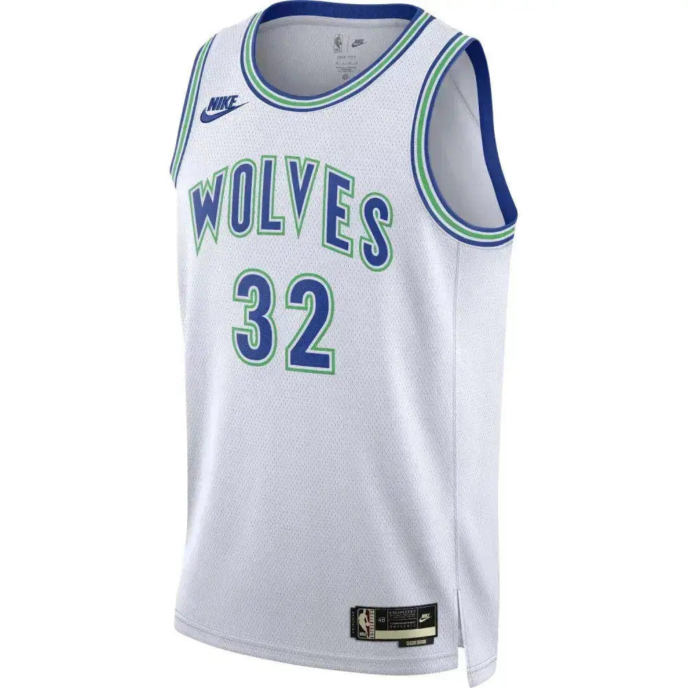 Maillot NBA Karl-Anthony Towns Minnesota Timberwolves Nike Hardwood Classics Edition YamaBasketball