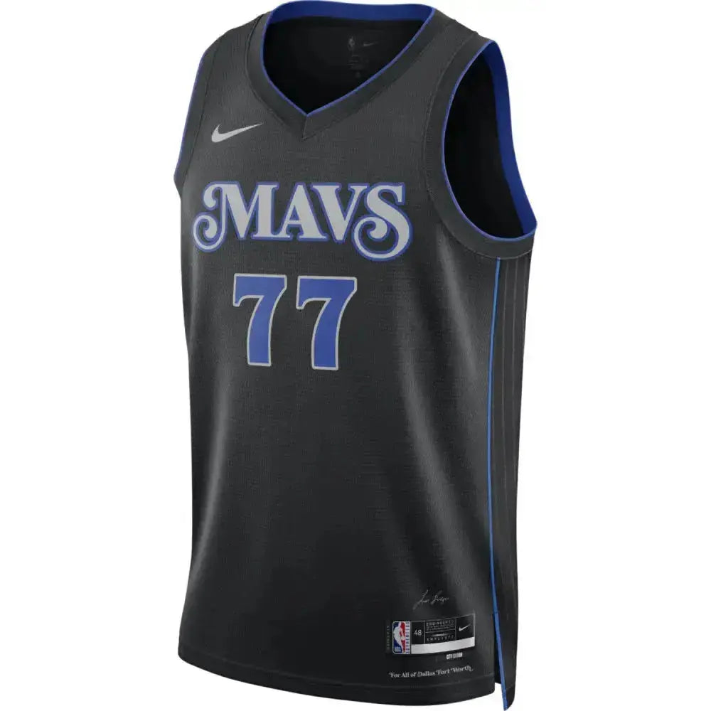 Maillot NBA Luka Doncic Dallas Mavericks Nike City Edition YamaBasketball
