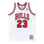 Maillot NBA Michael Jordan Chicago Bulls Blanc '97 Mitchell & Ness - Édition Domicile