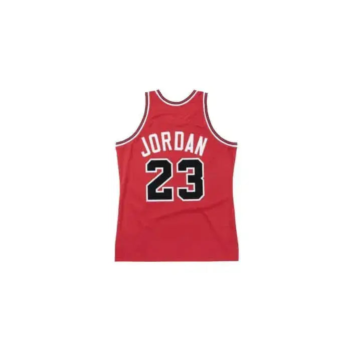 Maillot NBA Michael Jordan Chicago Bulls Rouge 1987-88 Mitchell & Ness YamaBasketball