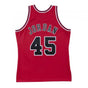 Maillot NBA Michael Jordan Chicago Bulls Rouge 1994-95 Mitchell & Ness - Édition I'm Back Road