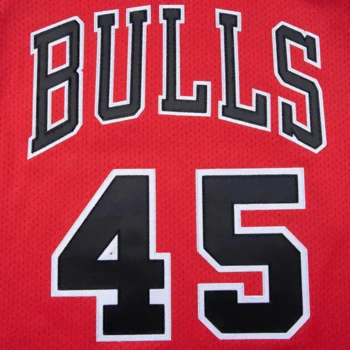 Maillot NBA Michael Jordan Chicago Bulls Rouge 1994-95 Mitchell & Ness - Édition I'm Back Road YamaBasketball