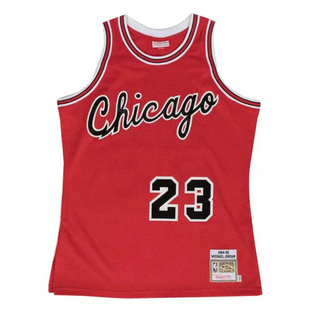 Maillot NBA Michael Jordan Chicago Bulls Rouge '84 Mitchell & Ness - Saison Rookie YamaBasketball