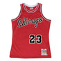 Maillot NBA Michael Jordan Chicago Bulls Rouge '84 Mitchell & Ness - Saison Rookie
