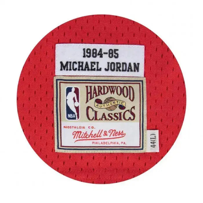 Maillot NBA Michael Jordan Chicago Bulls Rouge '84 Mitchell & Ness - Saison Rookie YamaBasketball