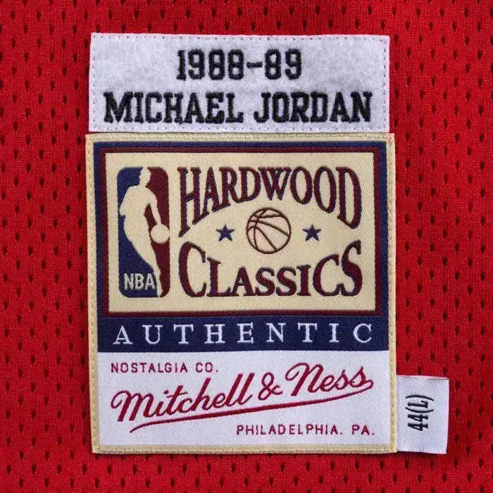 Maillot NBA Michael Jordan Chicago Bulls Rouge '88 Mitchell & Ness - Édition The Shot YamaBasketball