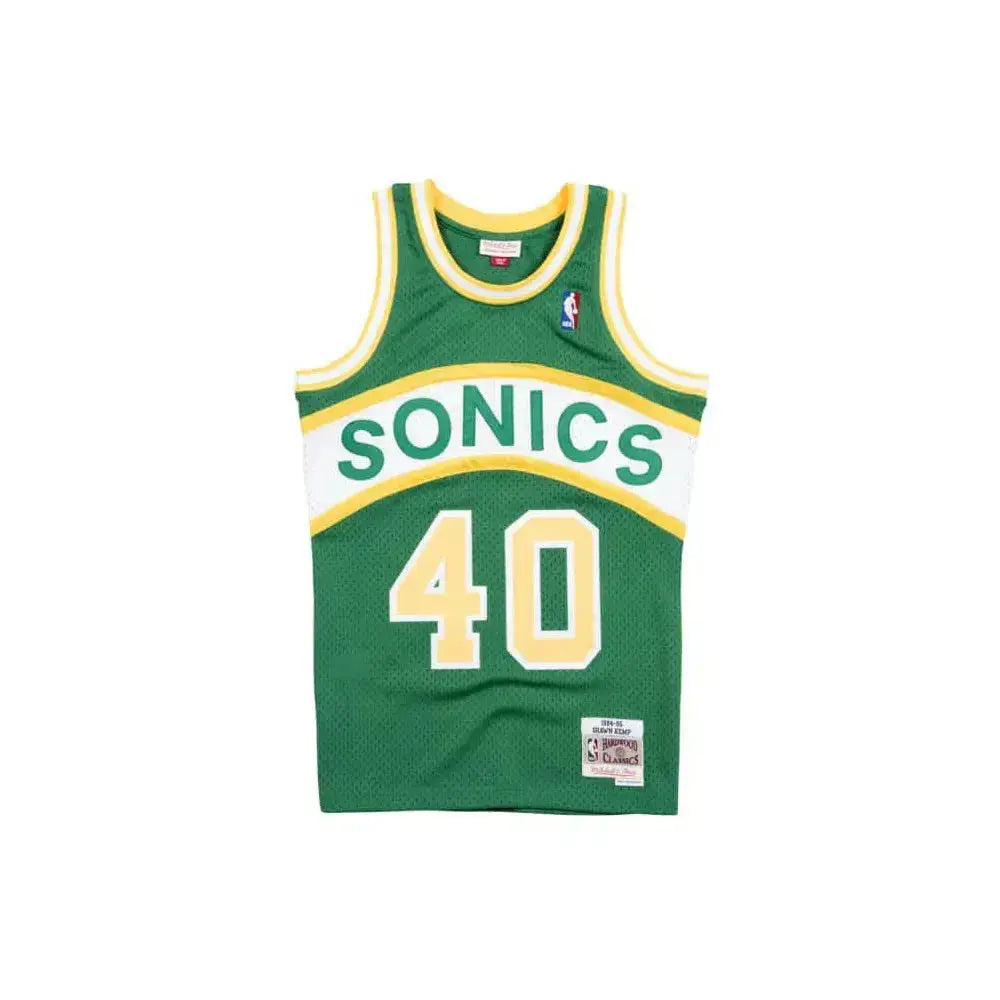 Maillot NBA Shawn Kemp 1994-95 Seattle Supersonics Road Swingman Mitchell&Ness YamaBasketball
