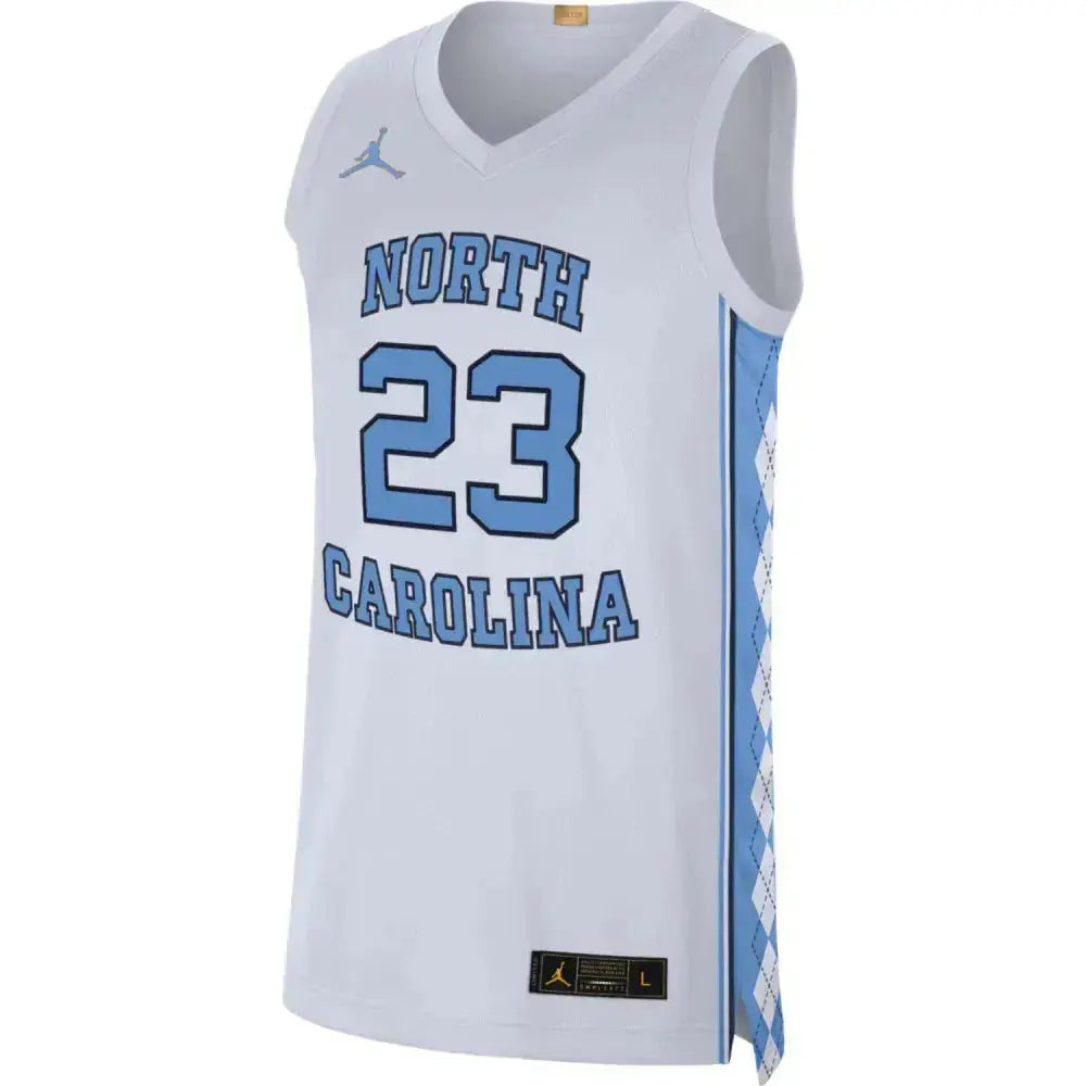 Maillot NCAA Michael Jordan University of North Carolina Bleu Nike - Édition Collégiale YamaBasketball