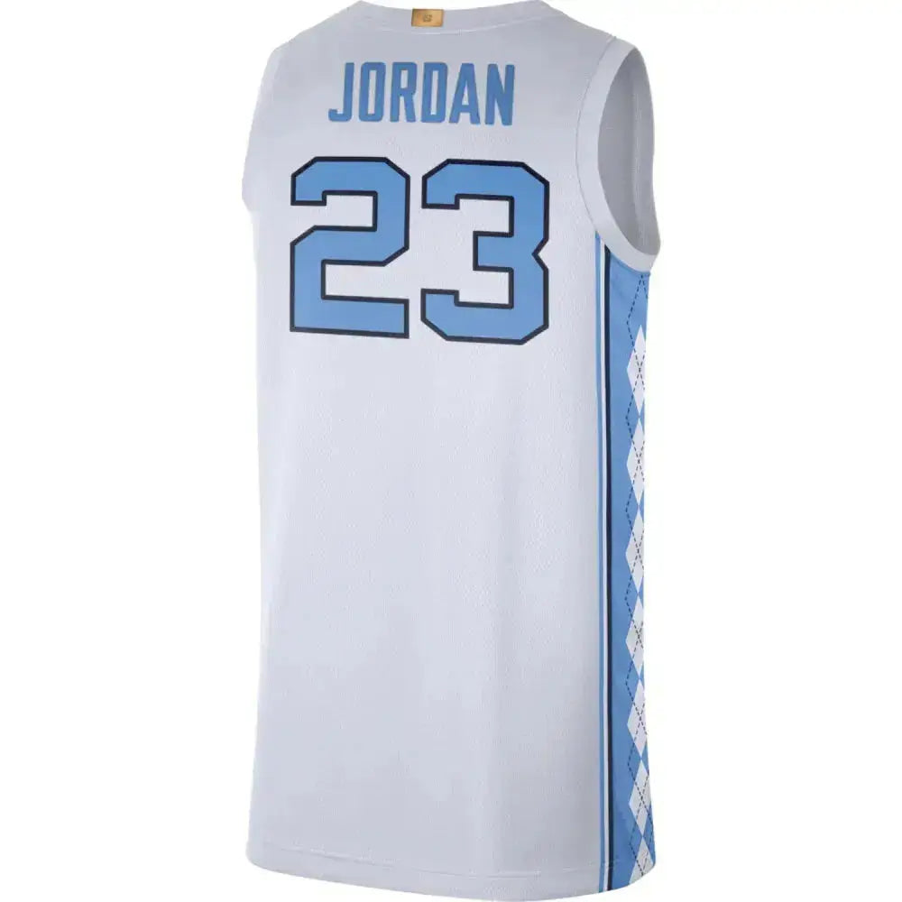 Maillot NCAA Michael Jordan University of North Carolina Bleu Nike - Édition Collégiale YamaBasketball