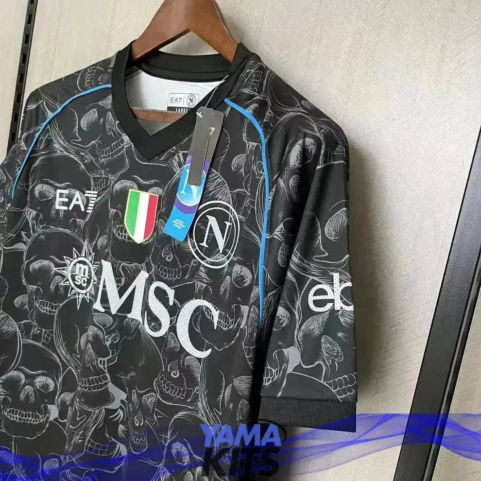 Maillot Napoli Concept « Halloween » 2025 YamaKits Foot