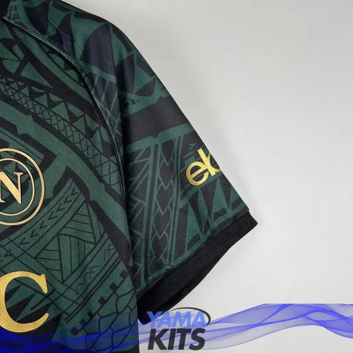 Maillot Napoli Third « noir » 2024/2025 YamaKits Foot