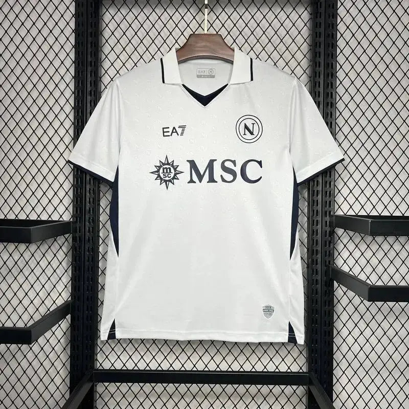 Maillot Napoli extérieur "Blanc" 2024/2025 YamaKits Foot