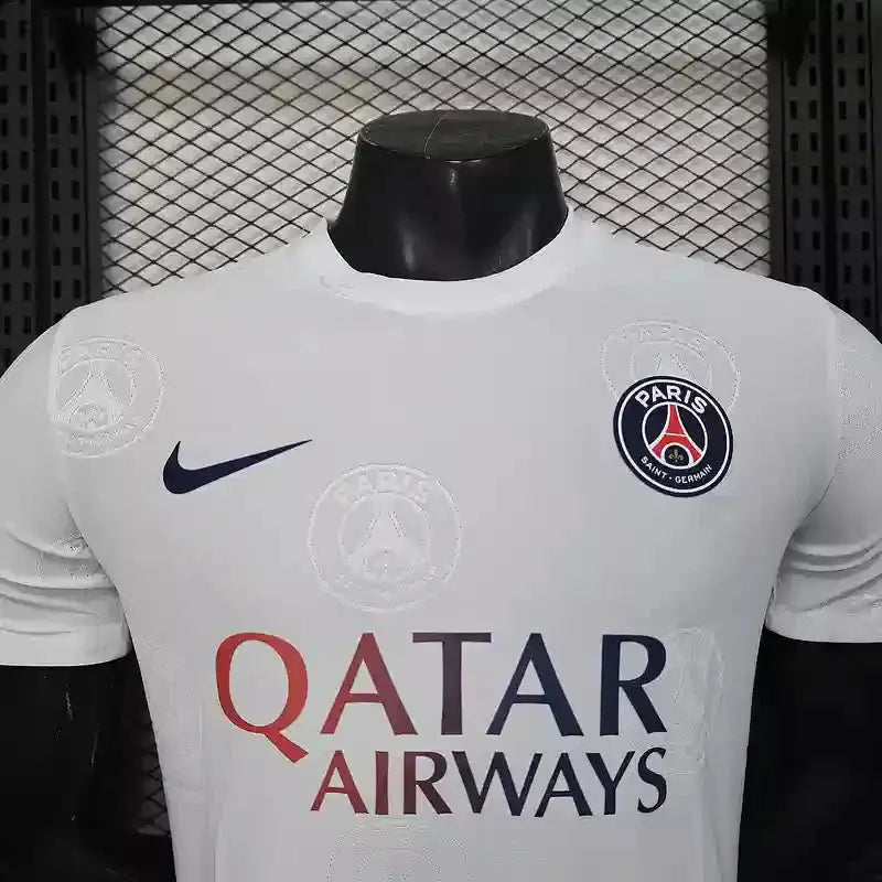 Maillot Paris SG Version "Player, blanc" 2025/2026 YamaKits