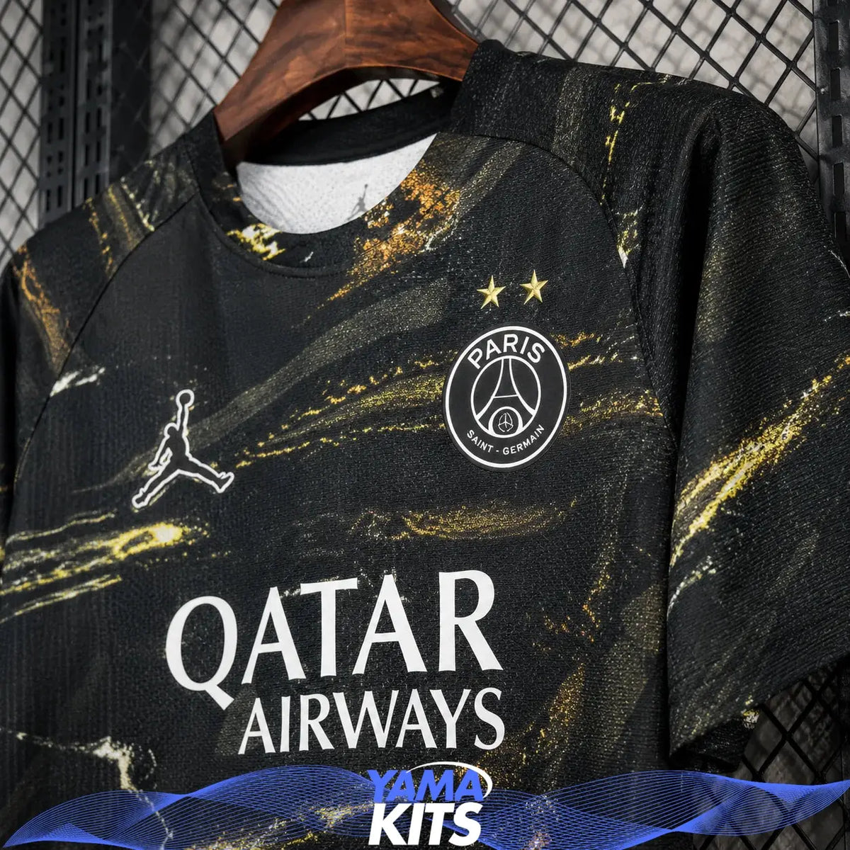 Maillot Paris SG avec étoile 5ème « Night-édition » 2025/2026 Yamakits