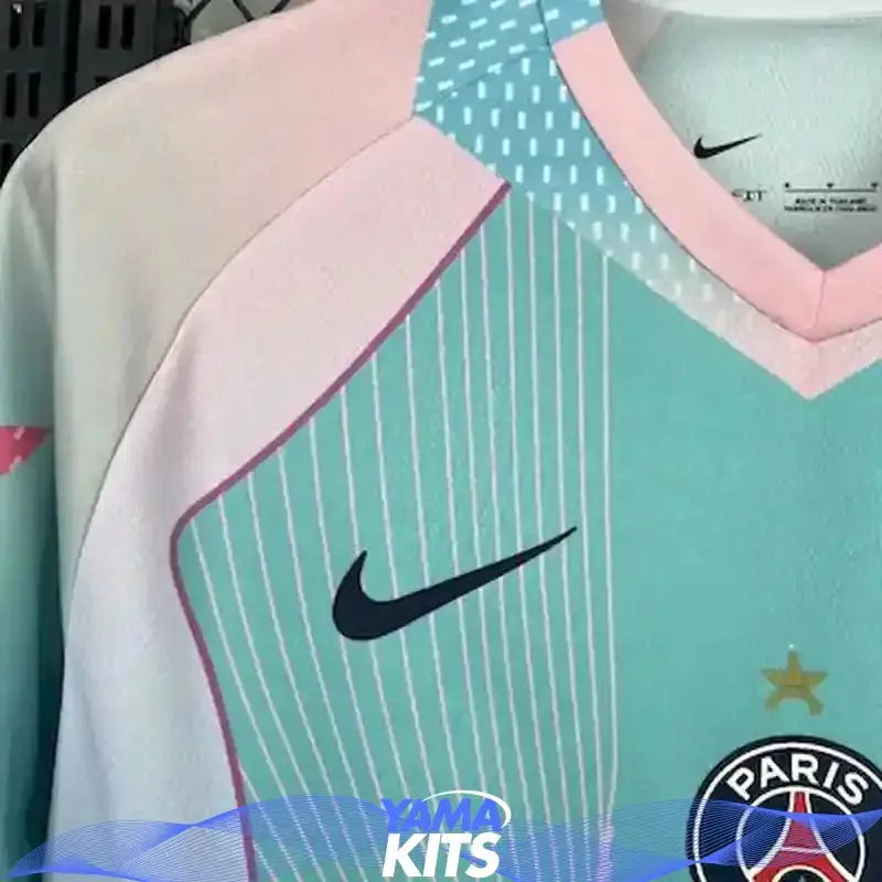 Maillot Paris SG concept "bleu, rose" 2025/2026 YamaKits Foot