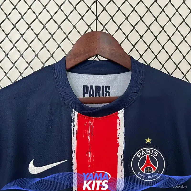 Maillot Paris SG domicile "ÉTOILE" 2024/2025 YamaKits Foot