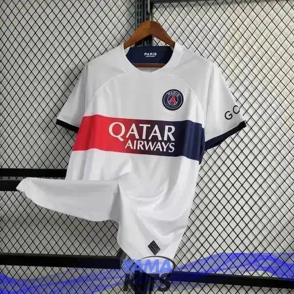 Maillot Paris SG extérieur "Blanc" 2023/2024 YamaKits Foot