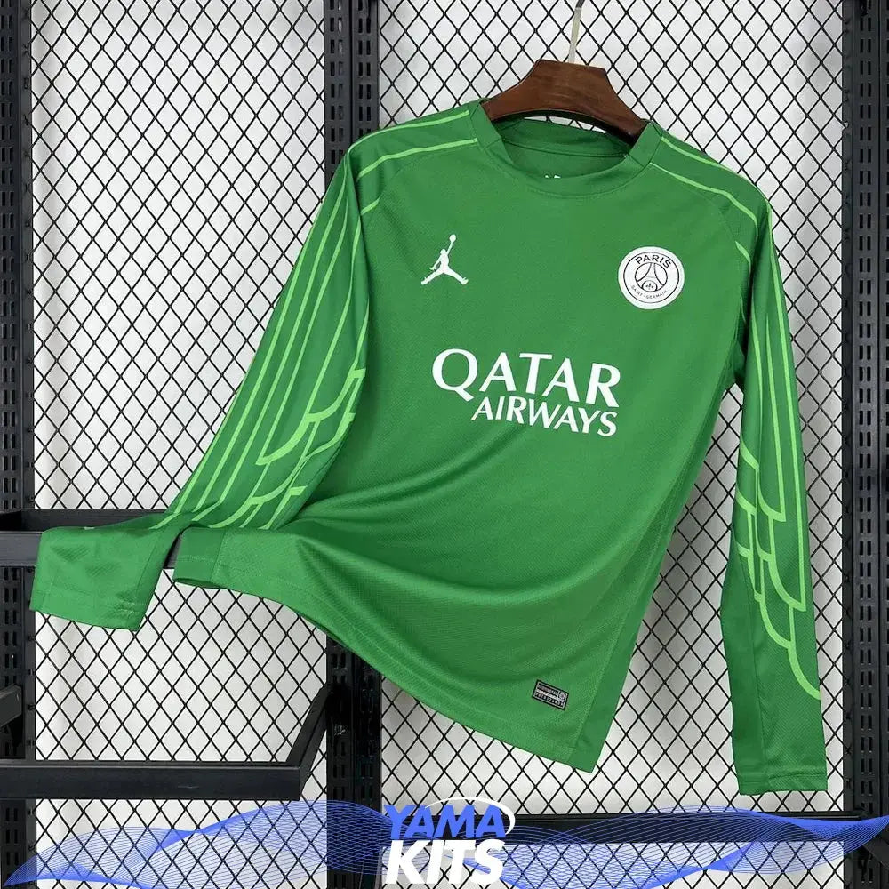 Maillot Paris SG manches longue "Vert 2024/2025 YamaKits Foot