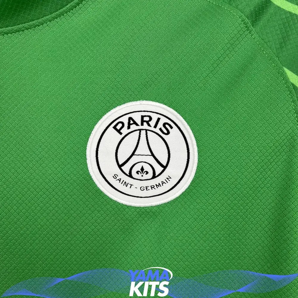 Maillot Paris SG manches longue "Vert 2024/2025 YamaKits Foot