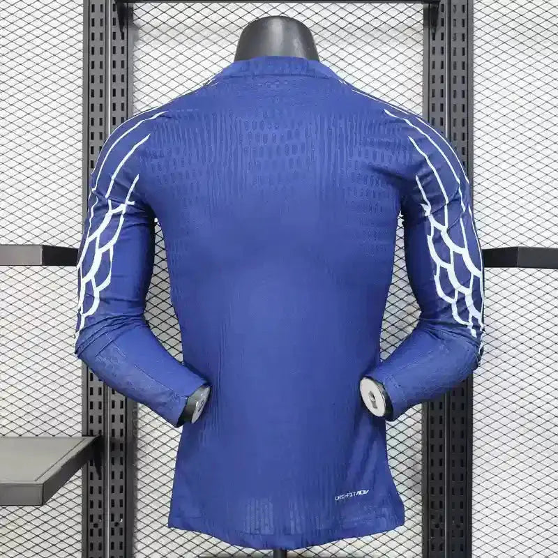 Maillot Paris SG third "Jordan, bleu" 2024/2025 Manches longues YamaKits Foot