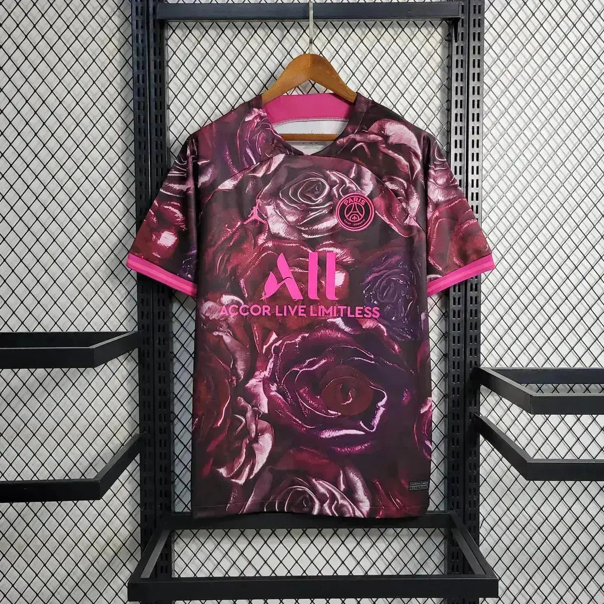 Maillot Paris Saint-Germain Concept « Rose » 2023/2024 YamaKits Foot