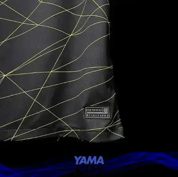 Maillot Paris Third « noir,jaune » 2022-2023 YamaKits Foot