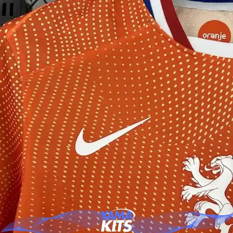 Maillot Pays-Bas Domicile "orange" 2025/2026 YamaKits Foot